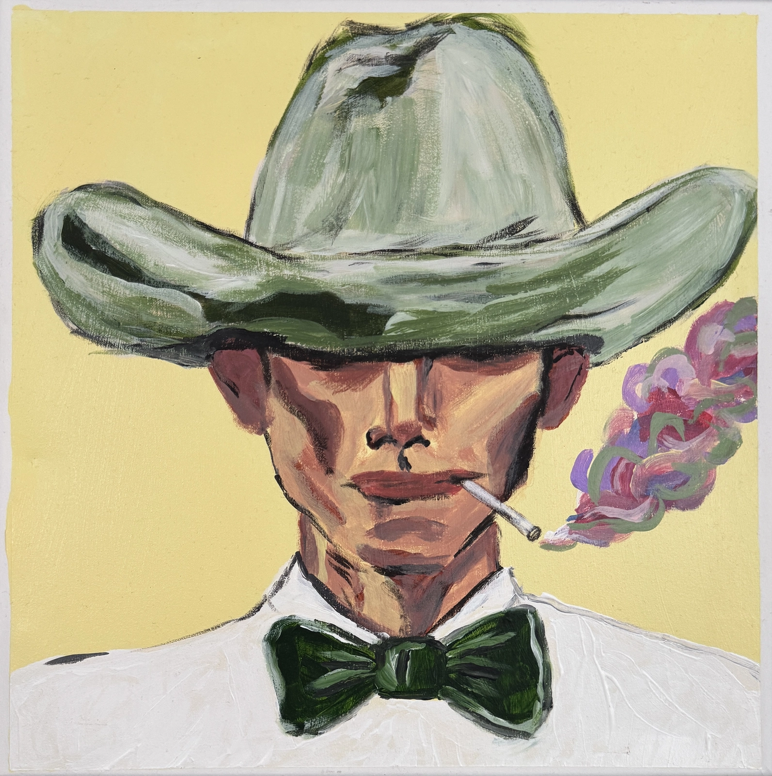 Akrylmålning Howdy u doin av (never) Good Enough Art