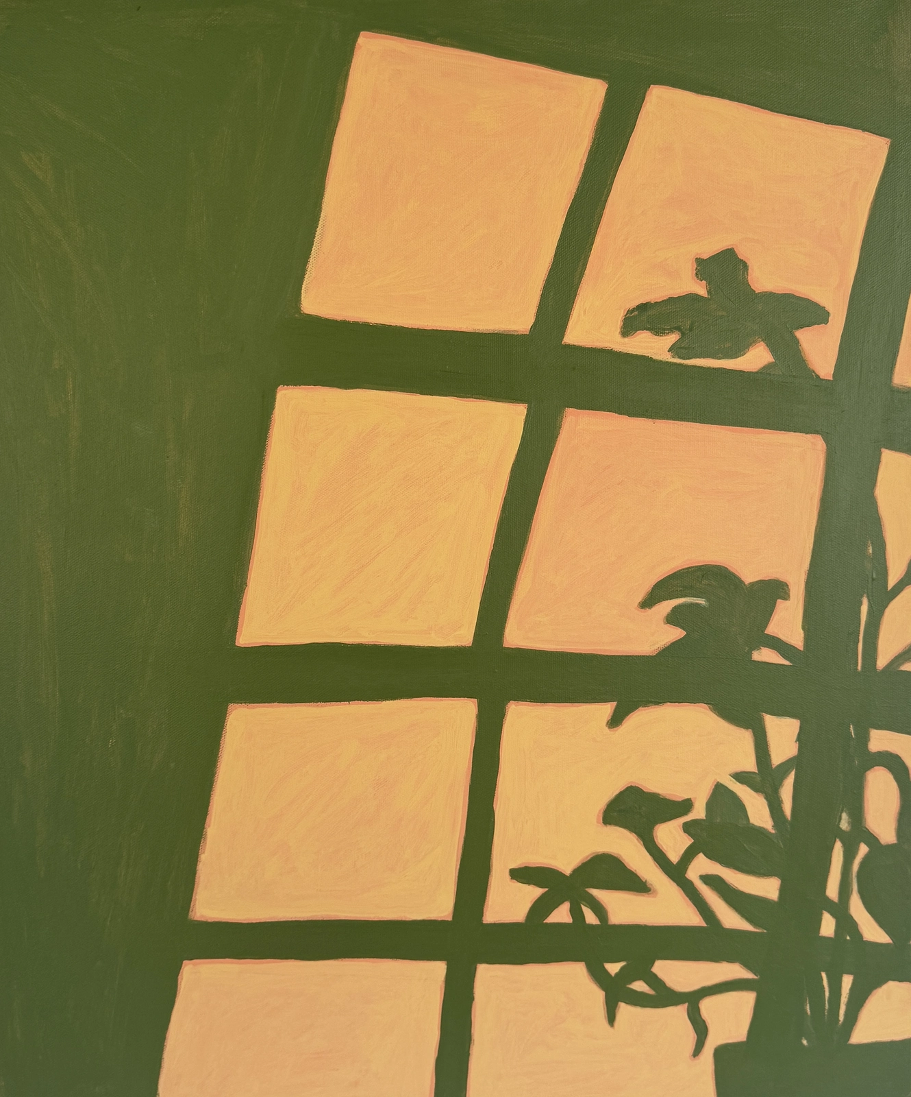 Akrylmålning Golden hour av (never) Good Enough Art