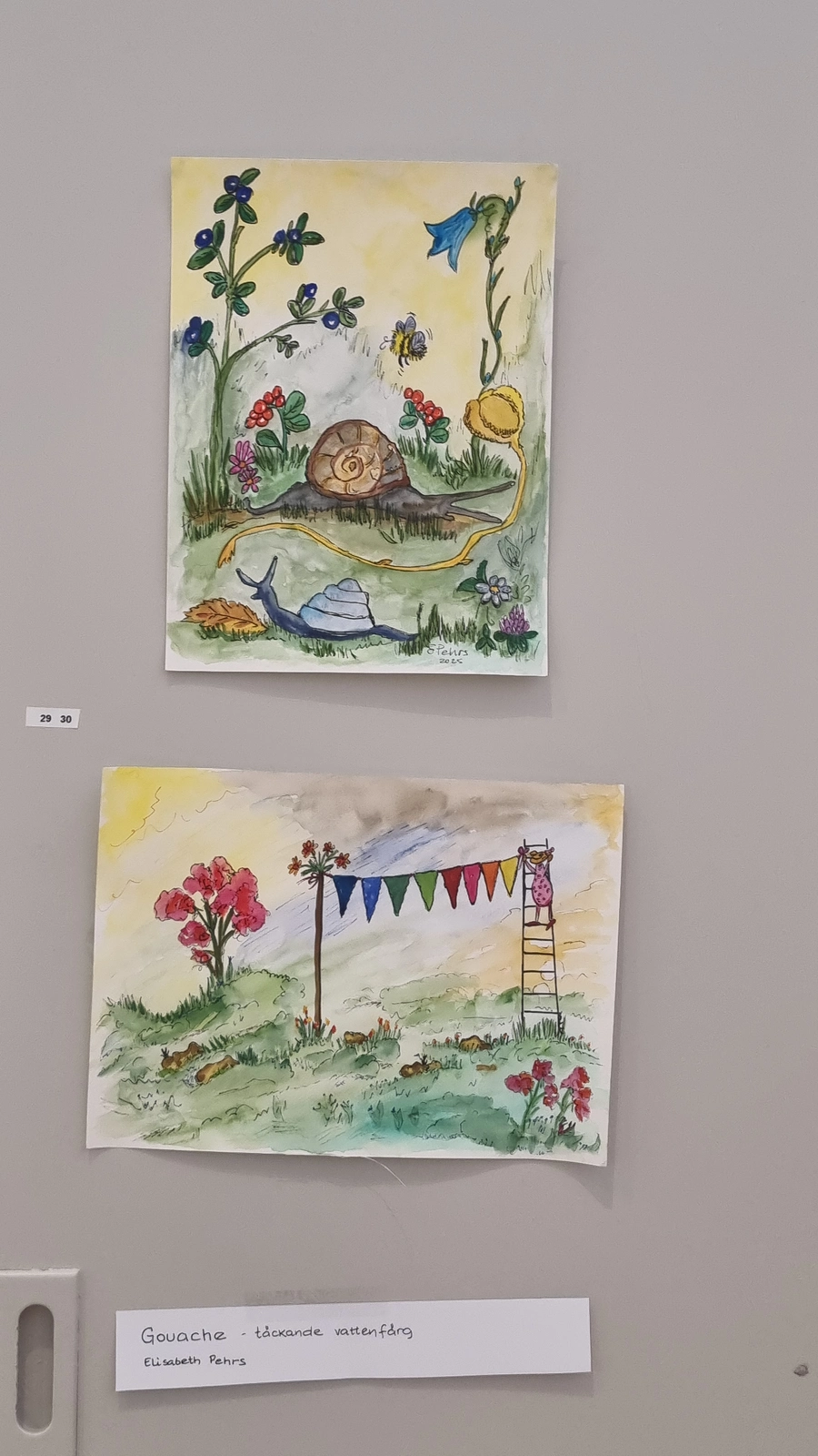 Sagovärld 2 bilder av Elisabeth Pehrs