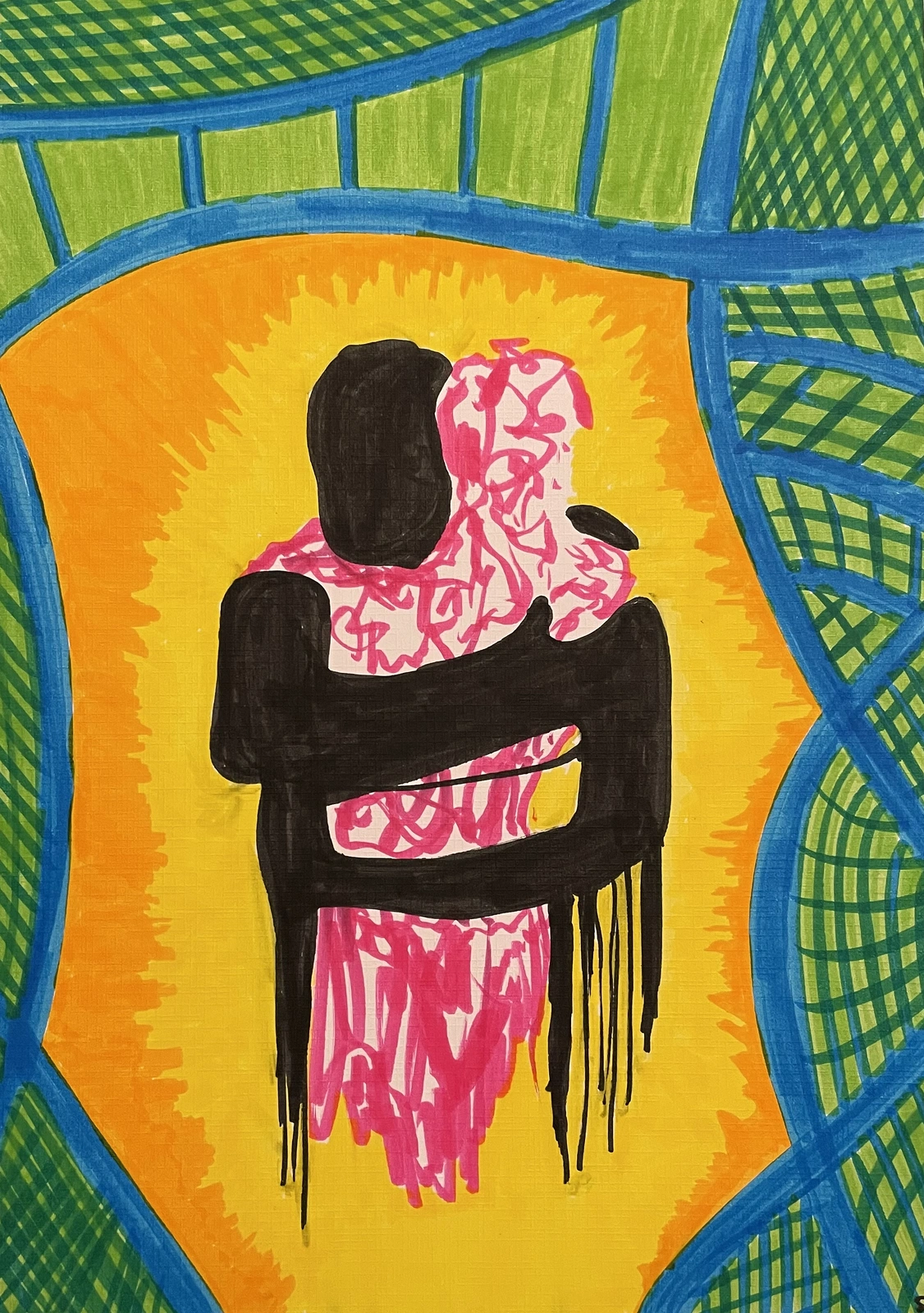 The embrace av Sabina Sandberg