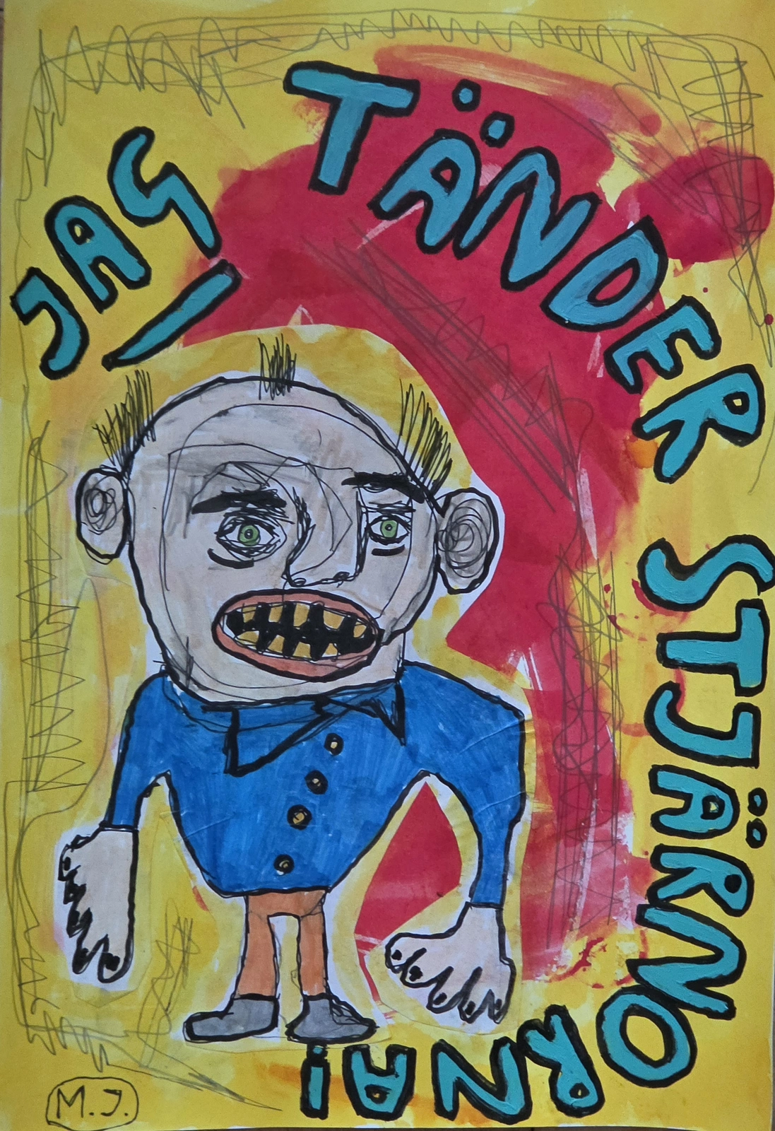 Jag tänder stjärnorna av Mikael Jonsson