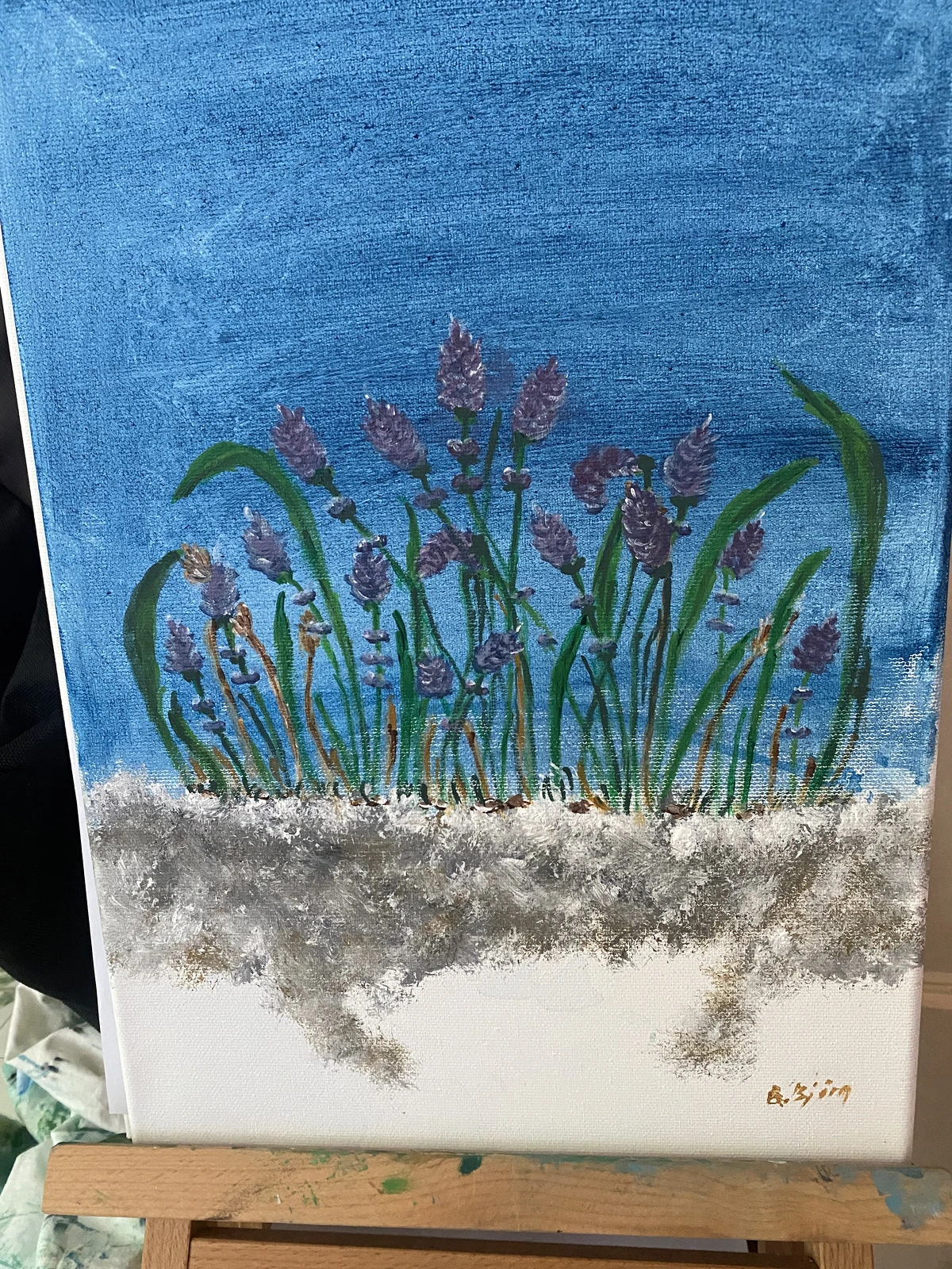 Lavendel rabatt av Barbro Björn