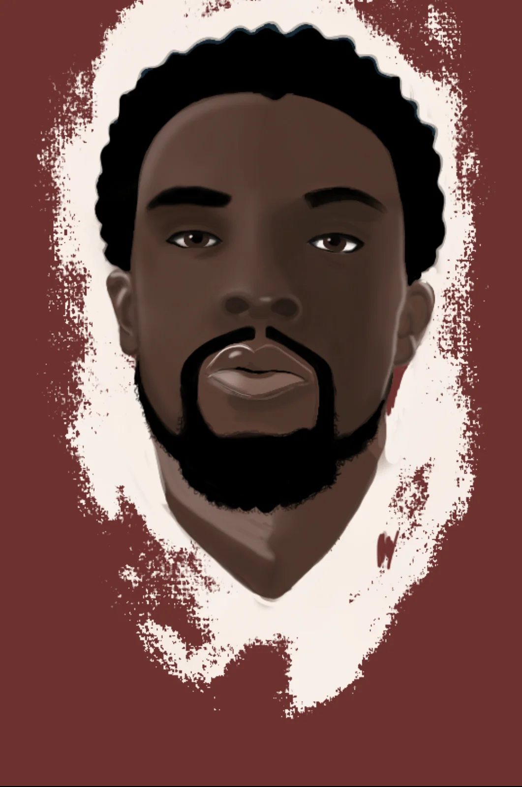 Chadwick Boseman av Simona Hristovska