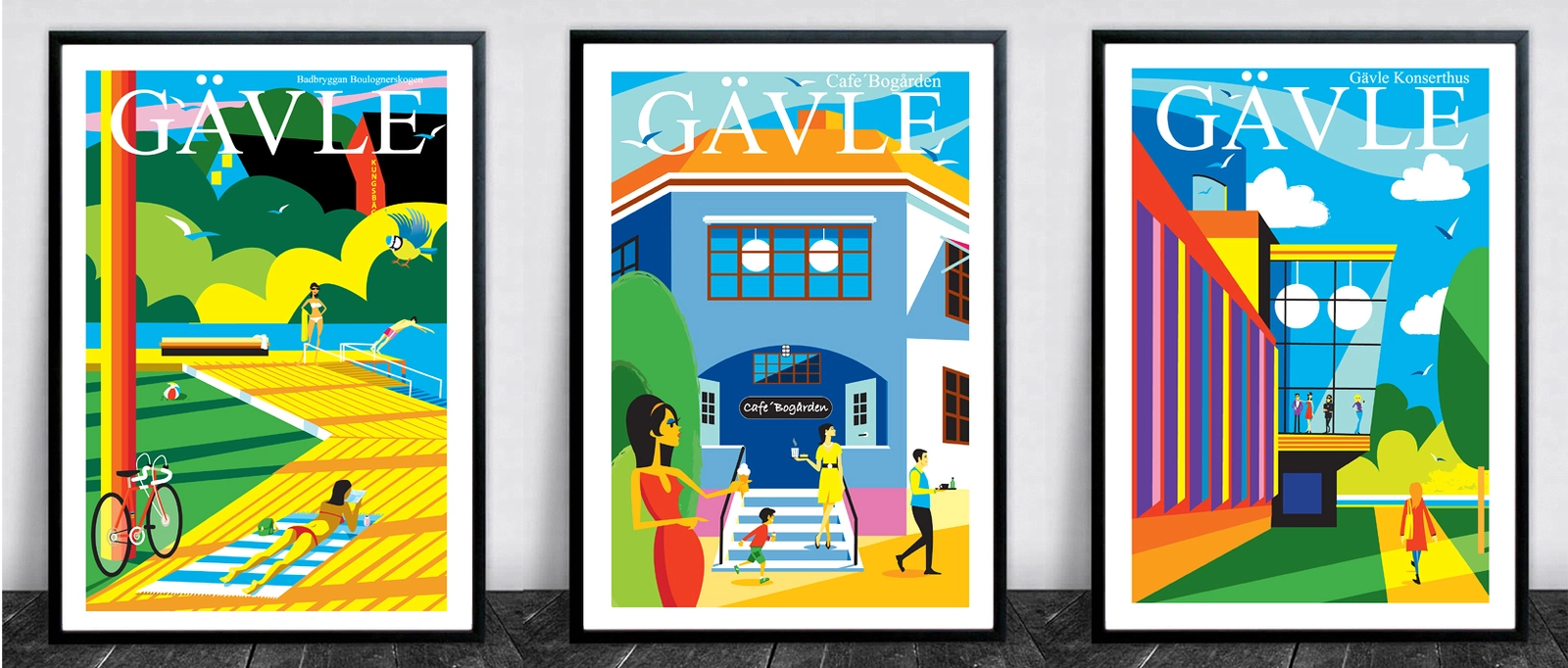Gefle iconographica av Ola Carlberg