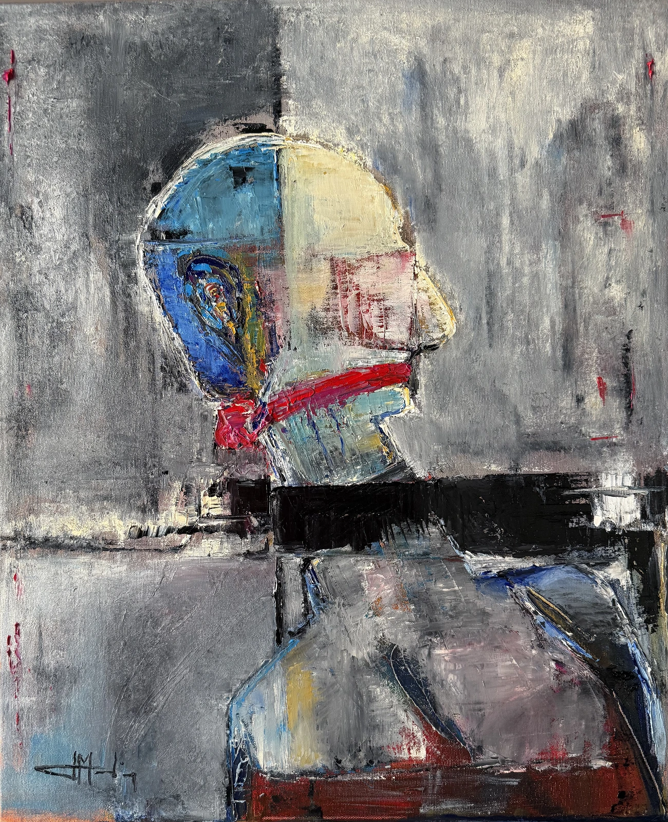 Oljemålning Silenced av Joao Medina