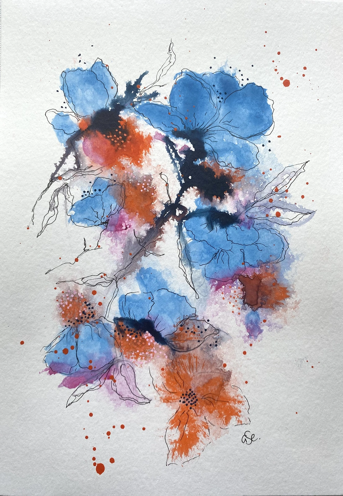 BLOMMANDE DANS av Anna Sandberg Emilsson