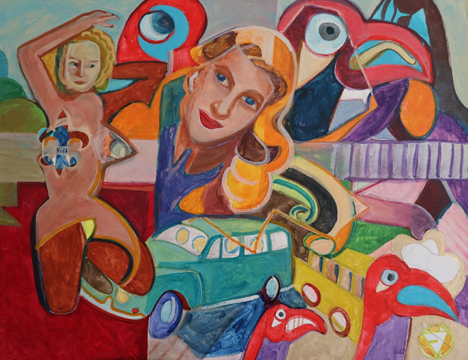151 ) A Caleidoscopian Juxtaposion av Victor Finnigan