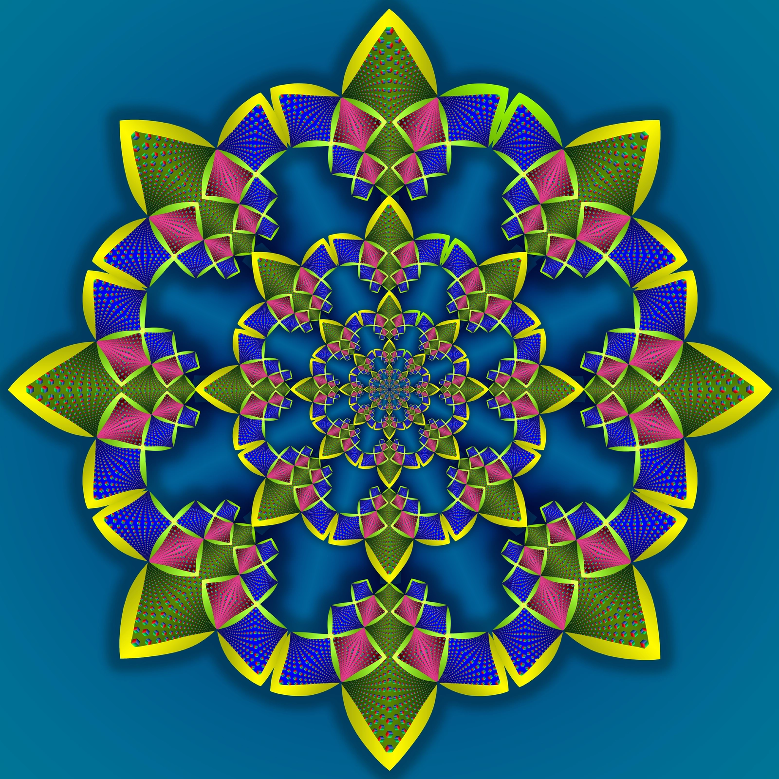 Mandala III av Evert Wängberg
