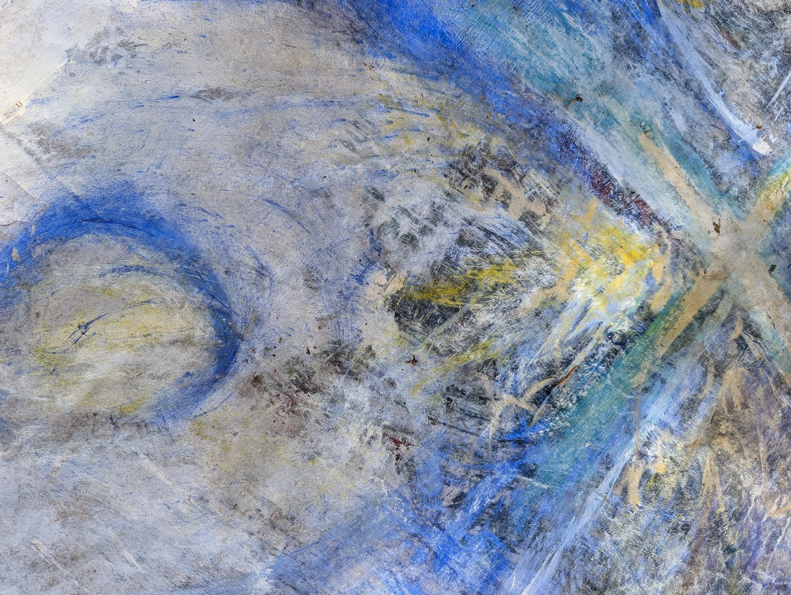 Akrylmålning Meditation av Maria Landi