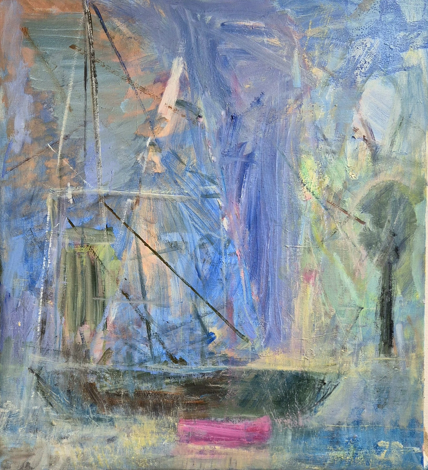 Oljemålning av John Shelton