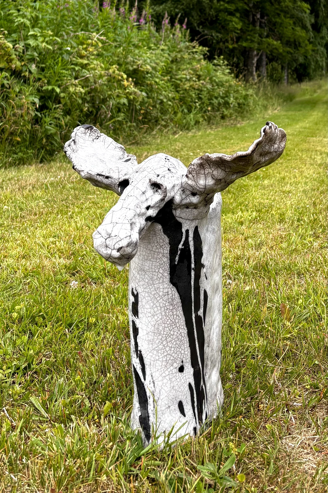 Skulptur Älg av Maria Falk Larsson