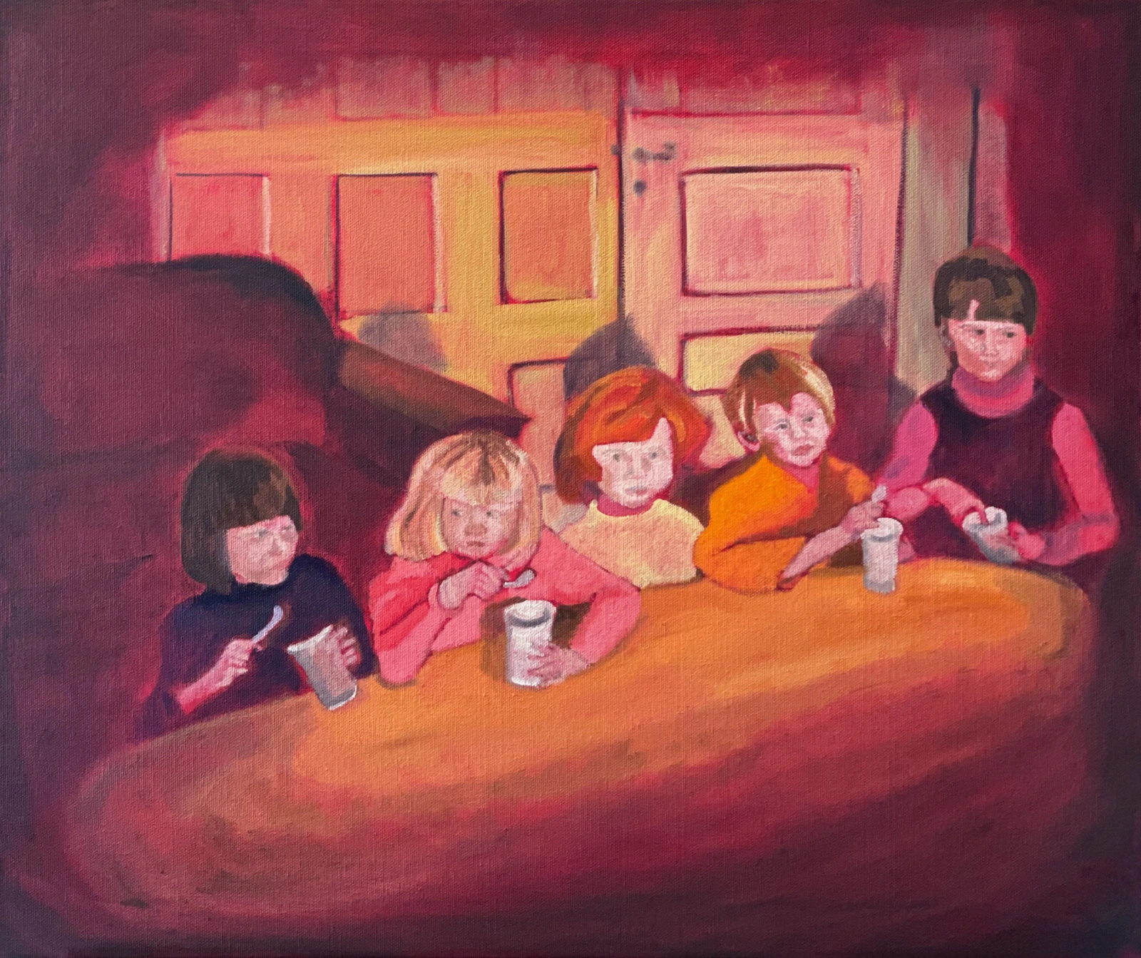 Super 8. Eating icecream. av Camilla Wolgers