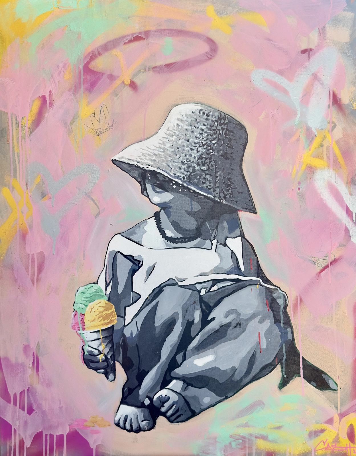 Ice cream av Suzan Habib/ Cash