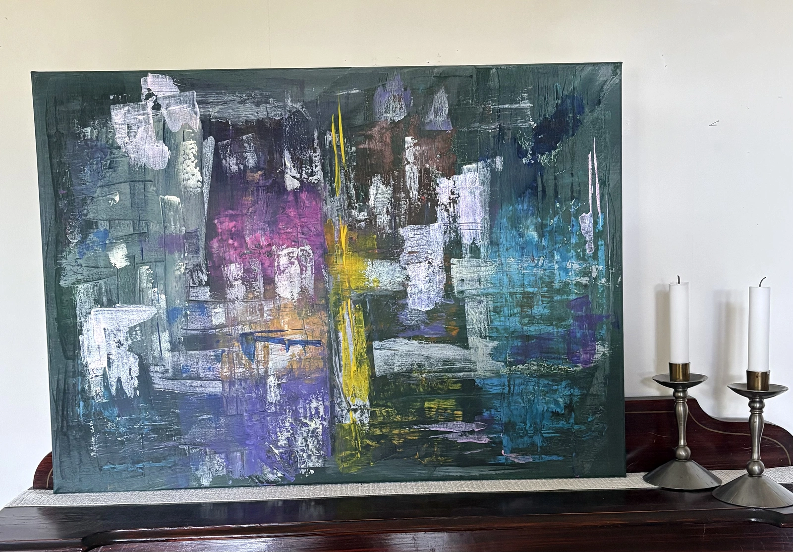 Akrylmålning Helheten av Acmpainting