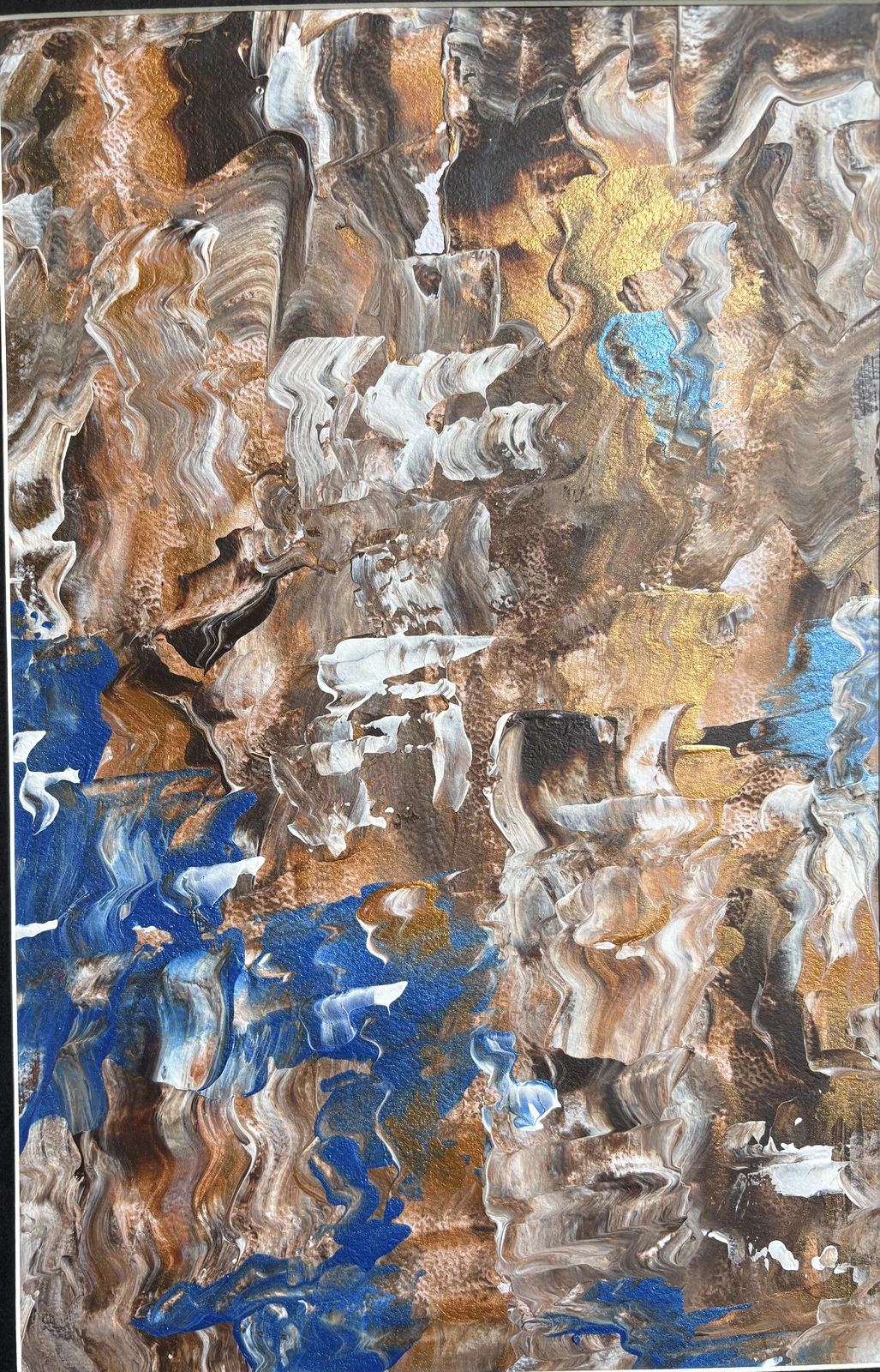 Akrylmålning Ån av Ann-Christin (Acmpainting) Martinsson