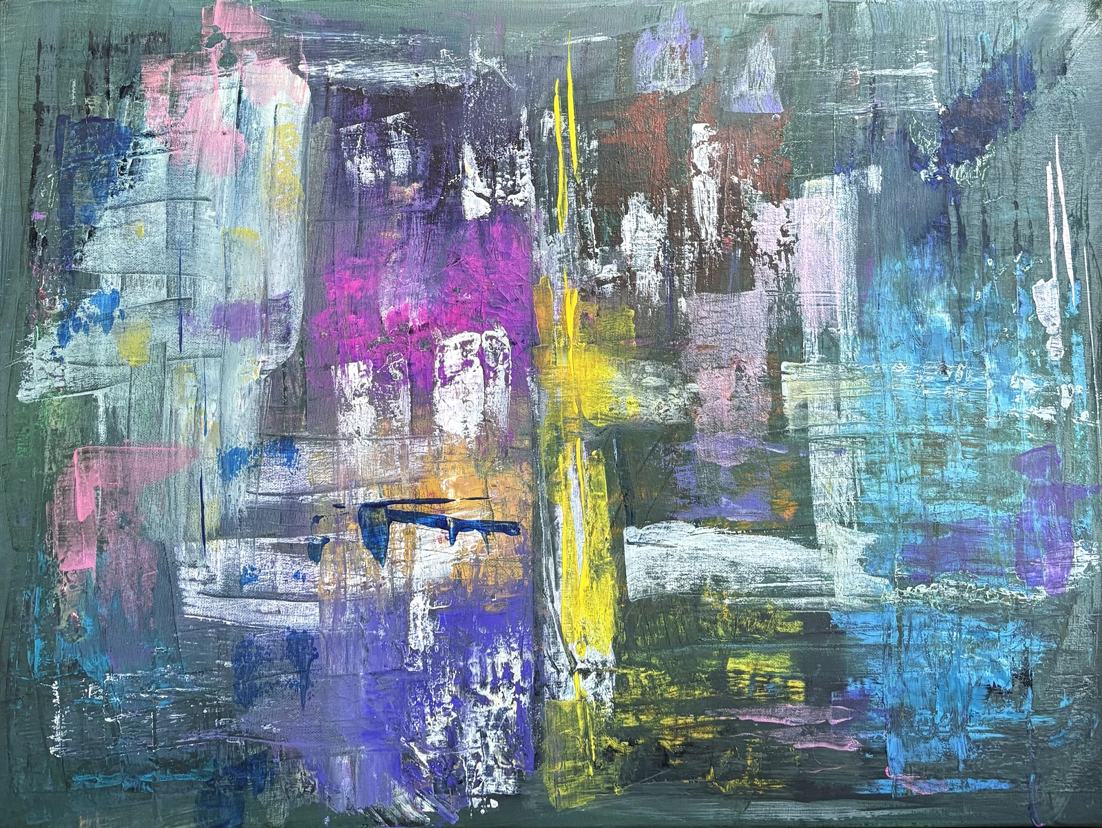 Akrylmålning Helhet av Ann-Christin (Acmpainting) Martinsson