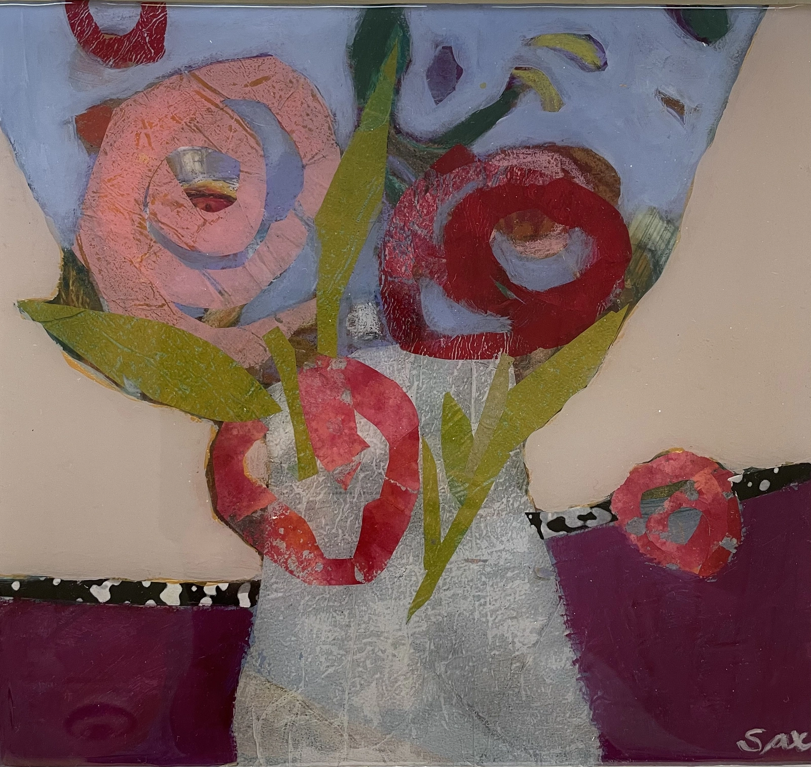 Flytande blommor av Sarianne Wiklund Axelsson