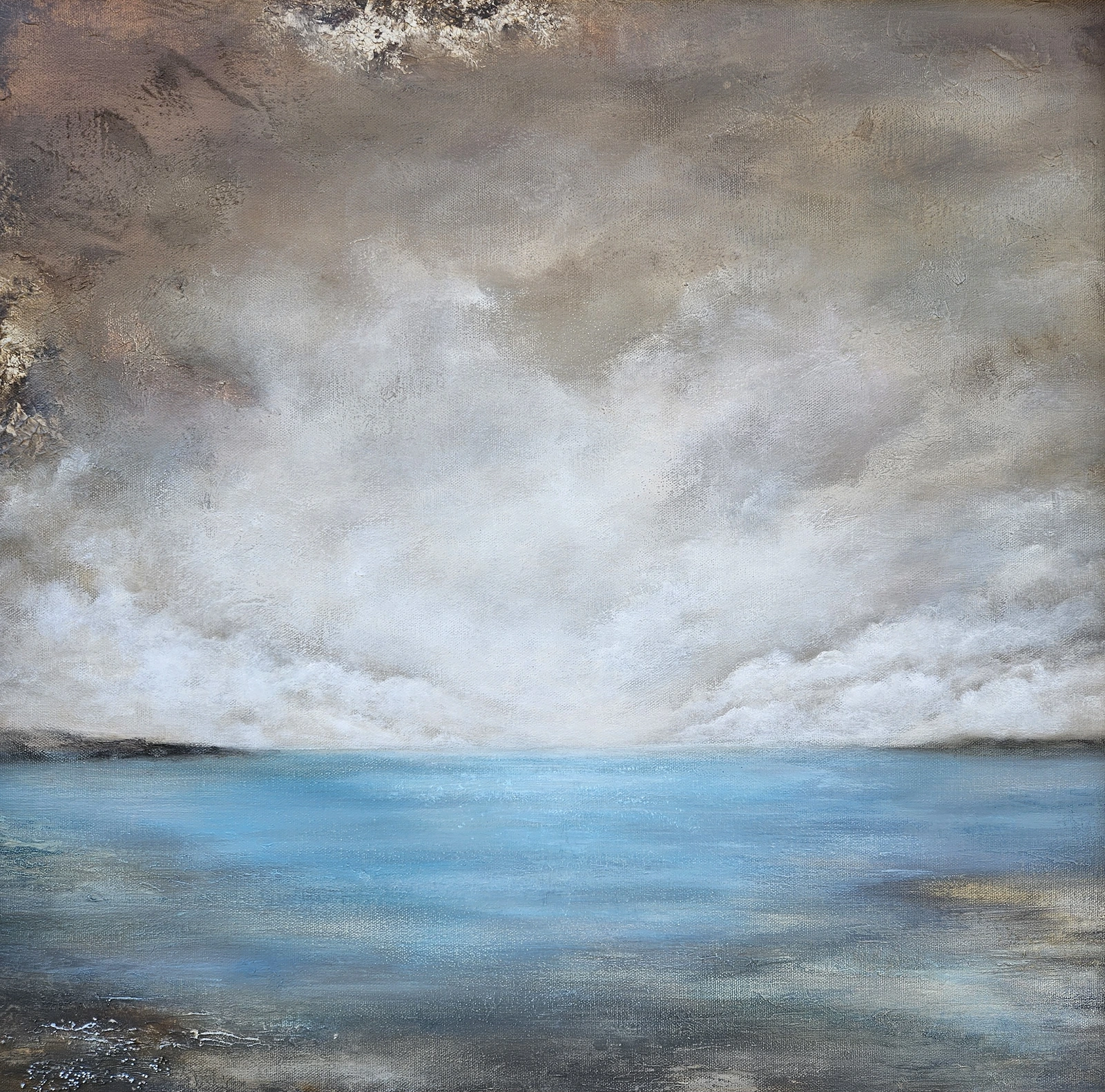 Akrylmålning A sense of You av Lena Karlsson