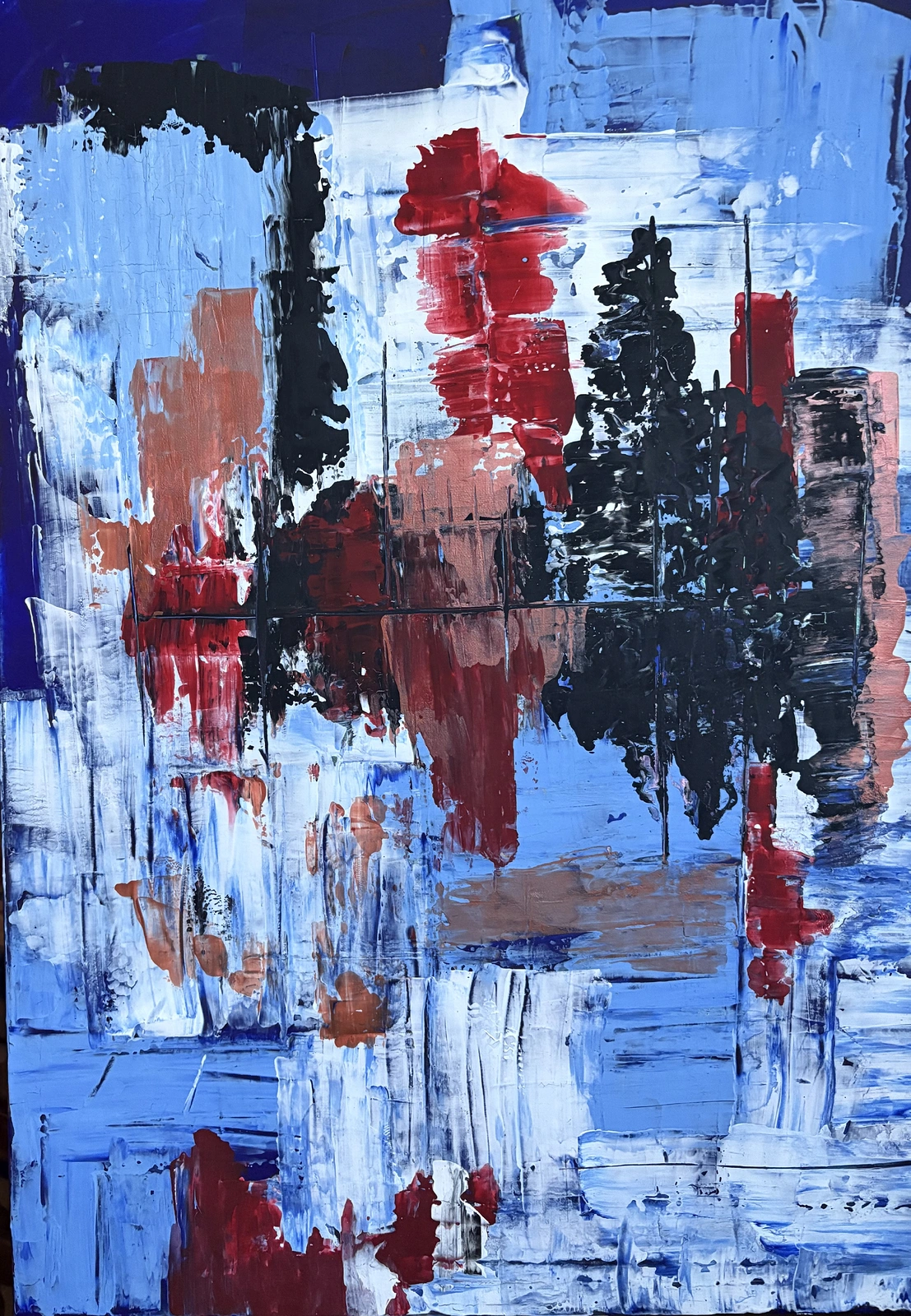 Akrylmålning Spegelbild av Ann-Christin (Acmpainting) Martinsson