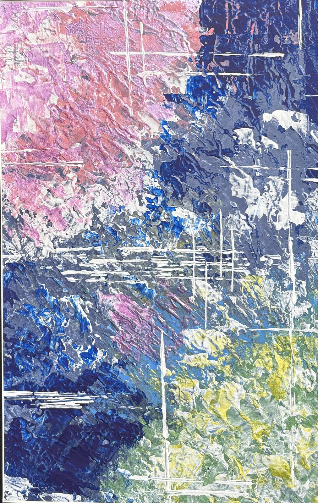 Akrylmålning Älven av Ann-Christin (Acmpainting) Martinsson