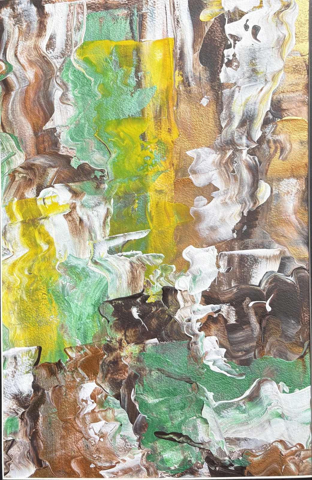 Akrylmålning Promenaden av Ann-Christin (Acmpainting) Martinsson