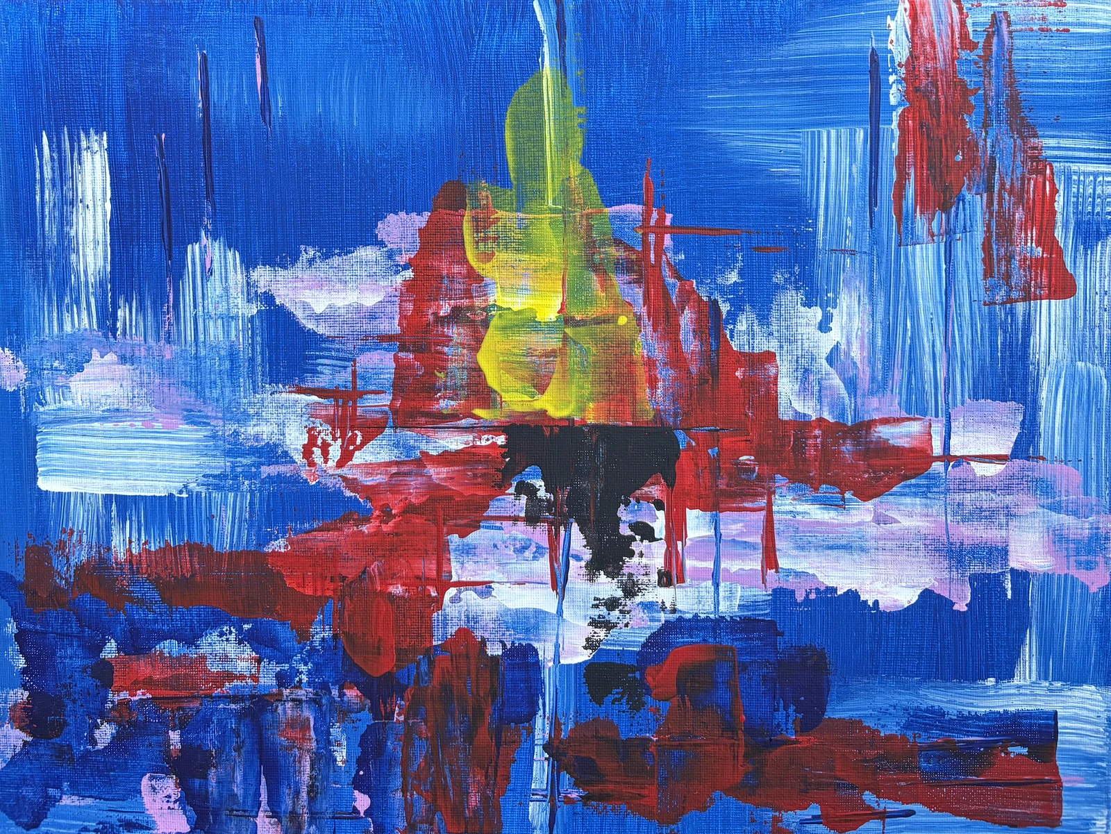 Akrylmålning Båten av Ann-Christin (Acmpainting) Martinsson