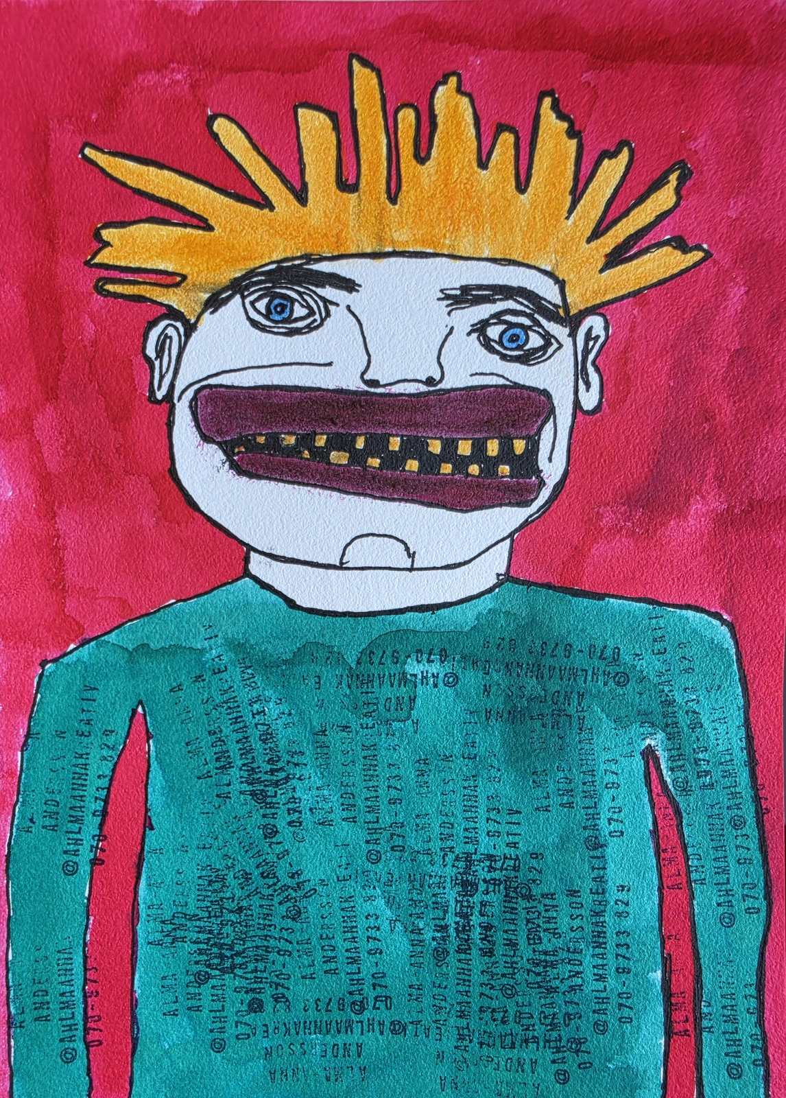 Uppsala 9: Crazy Hairdo, Weirdo av Mikael Jonsson