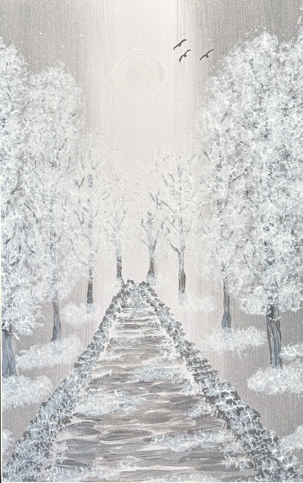 Akrylmålning Allen av Ann-Christin (Acmpainting) Martinsson