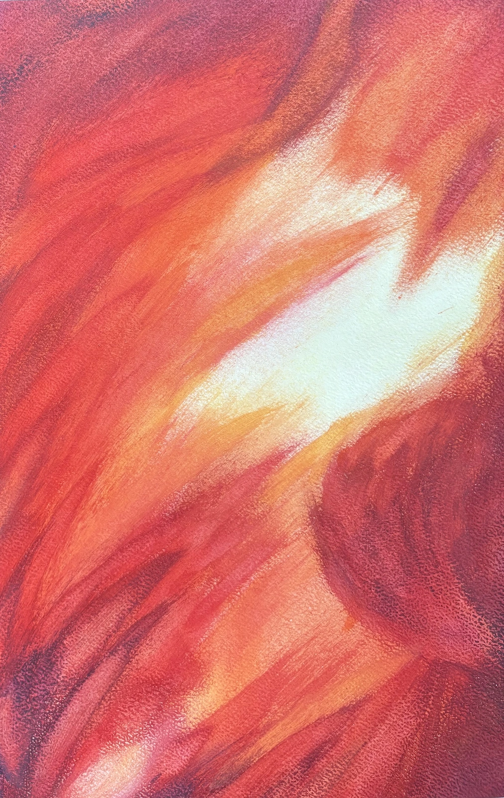 Akrylmålning Räven av Ann-Christin (Acmpainting) Martinsson