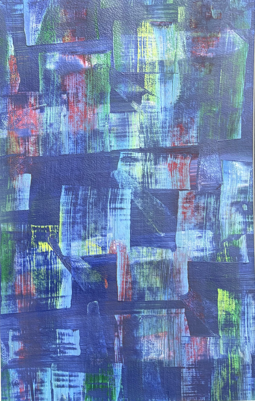 Akrylmålning Ögat av Ann-Christin (Acmpainting) Martinsson