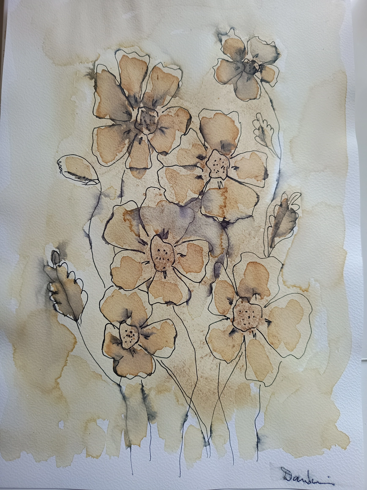 Coffee poppies av Gabriella Daróczi