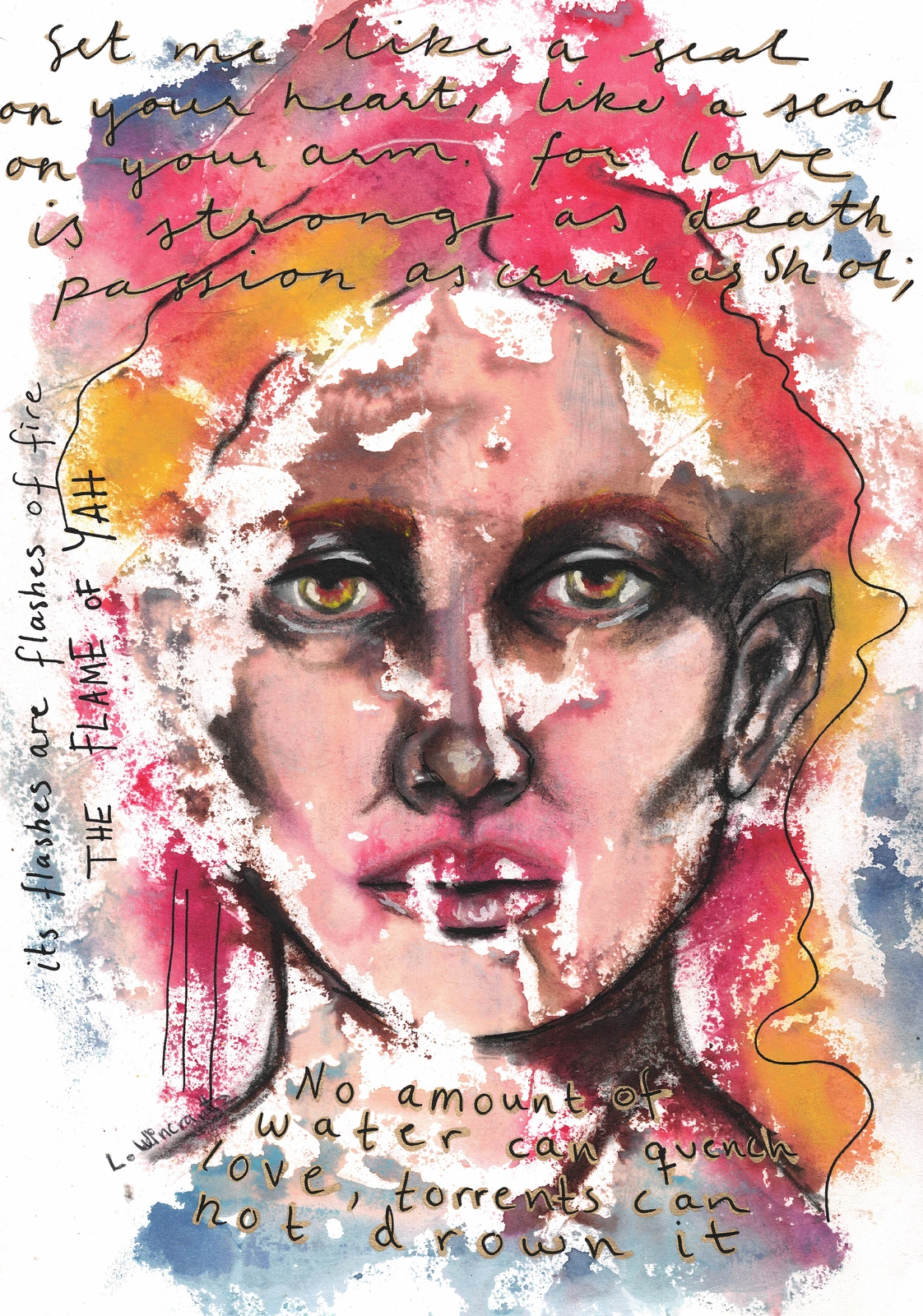 Flame of YAH av Louise Wincrantz