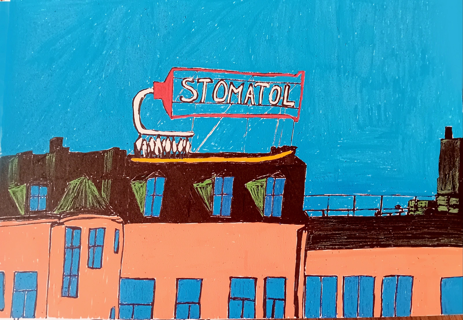 Stomatol Slussen av Lasse Algemo