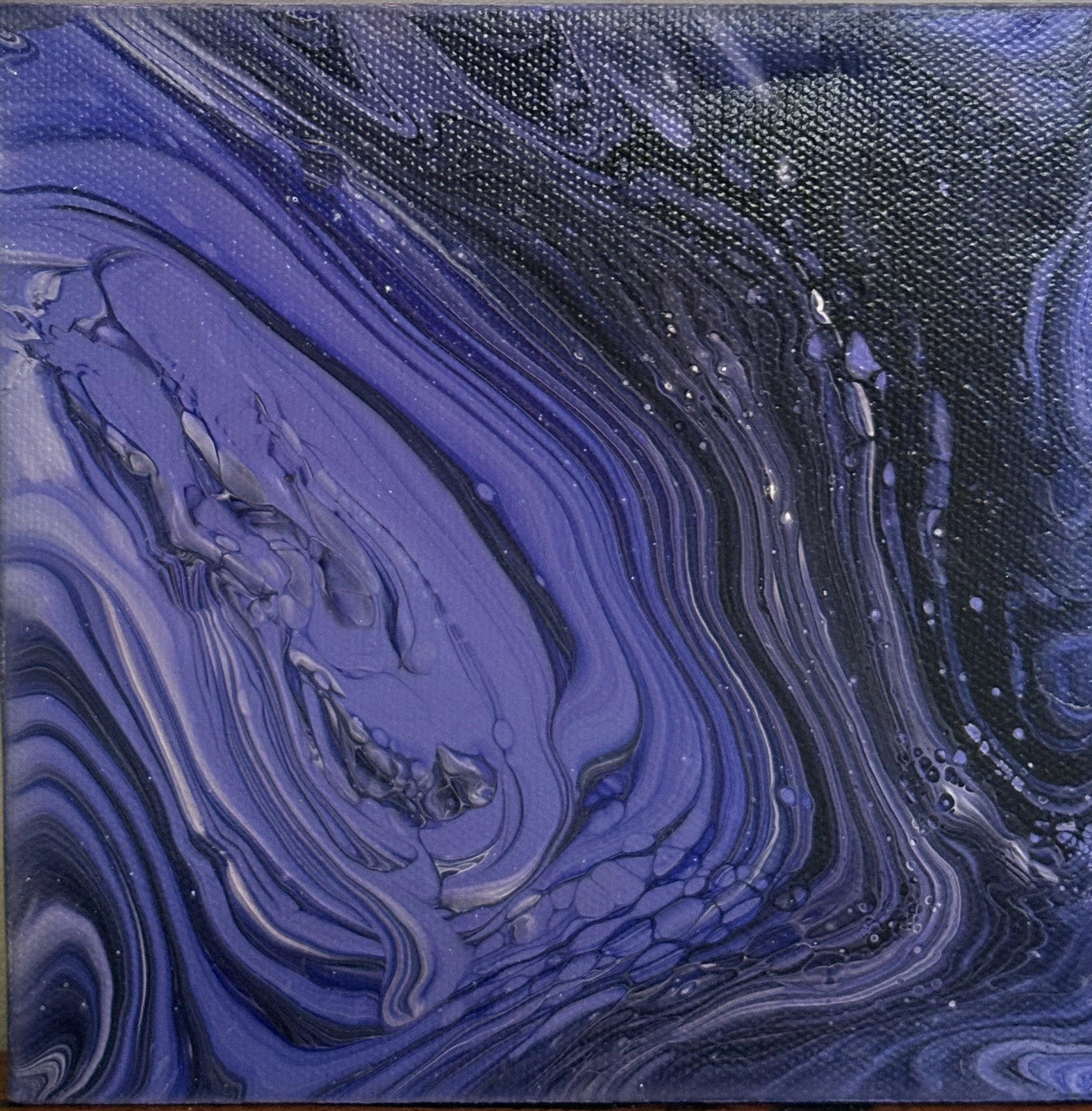 Akrylmålning Galaxen av Ann-Christin (Acmpainting) Martinsson