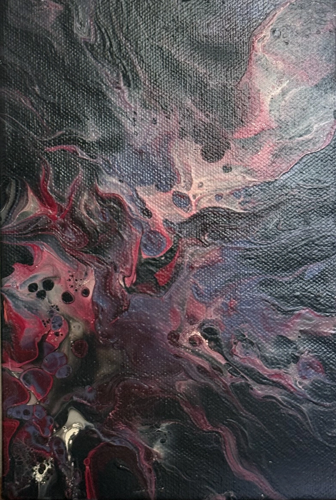 Akrylmålning Mannen av Ann-Christin (Acmpainting) Martinsson
