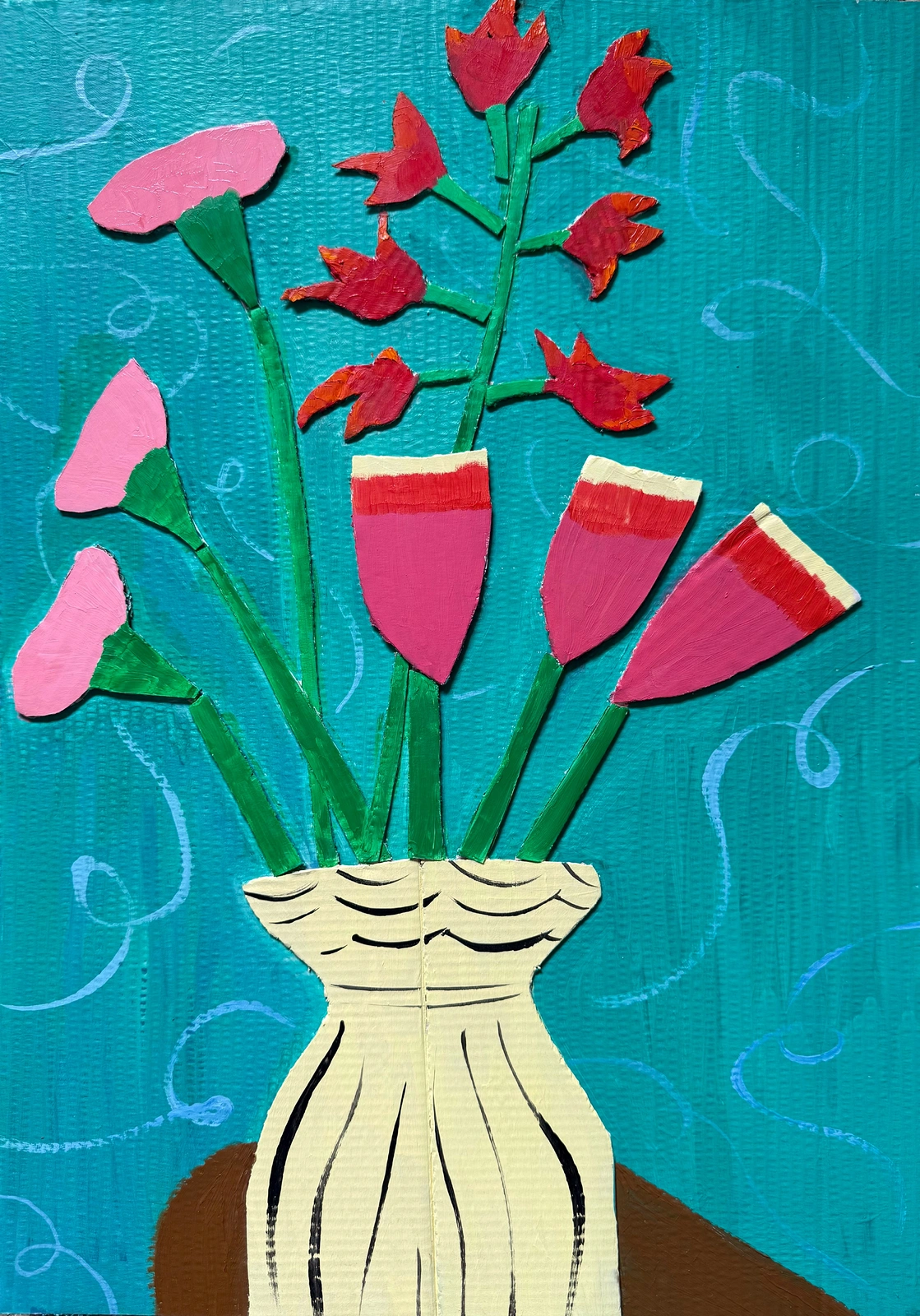 Still life with vase 2.0 av Ewa Domagala