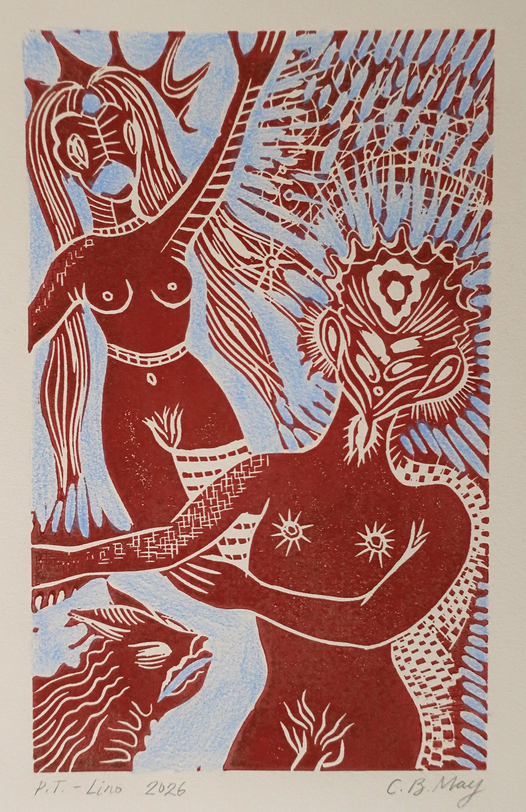Call of the Siren (version II) av Charles Benjamin May