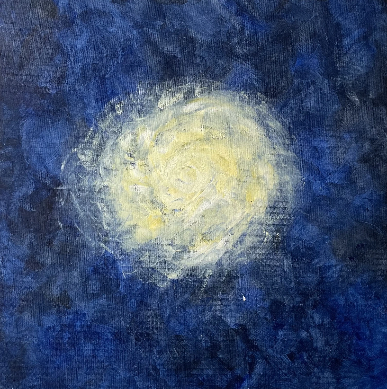 Oljemålning Milky Way av Olga Solovyeva