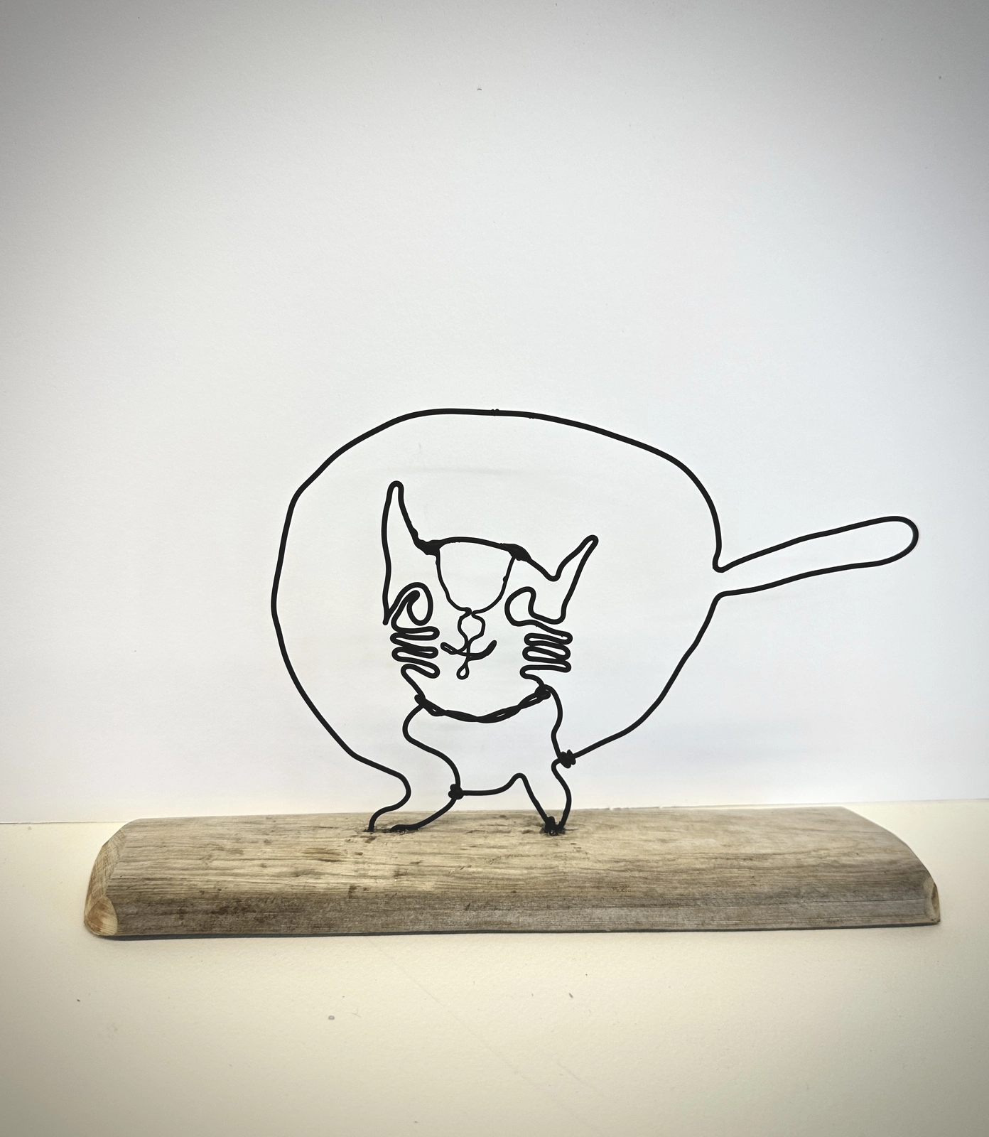Skulptur Katt III av Sven Teglund