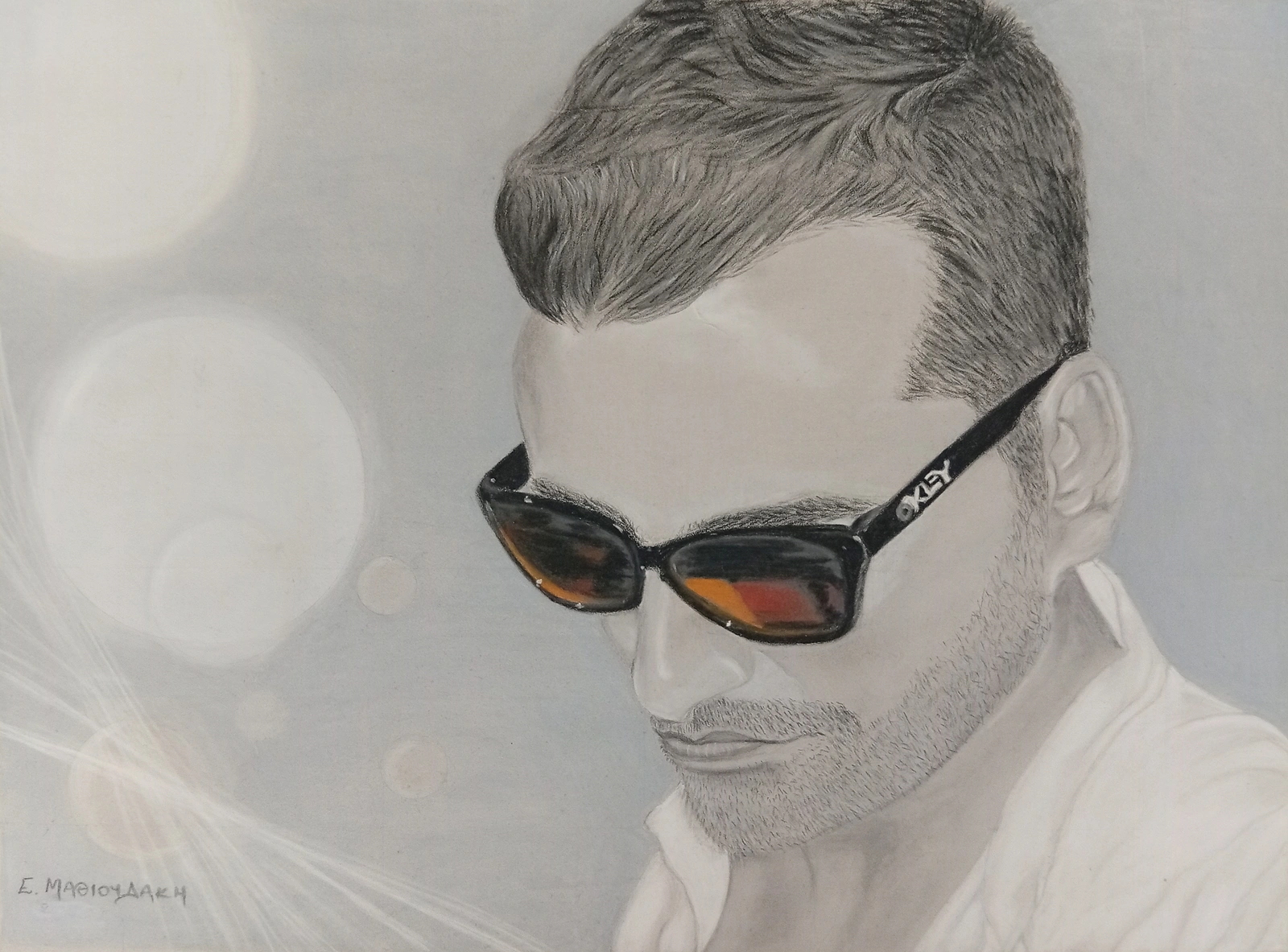 "Beyond The Sunglasses" av Eirini Mathioudaki