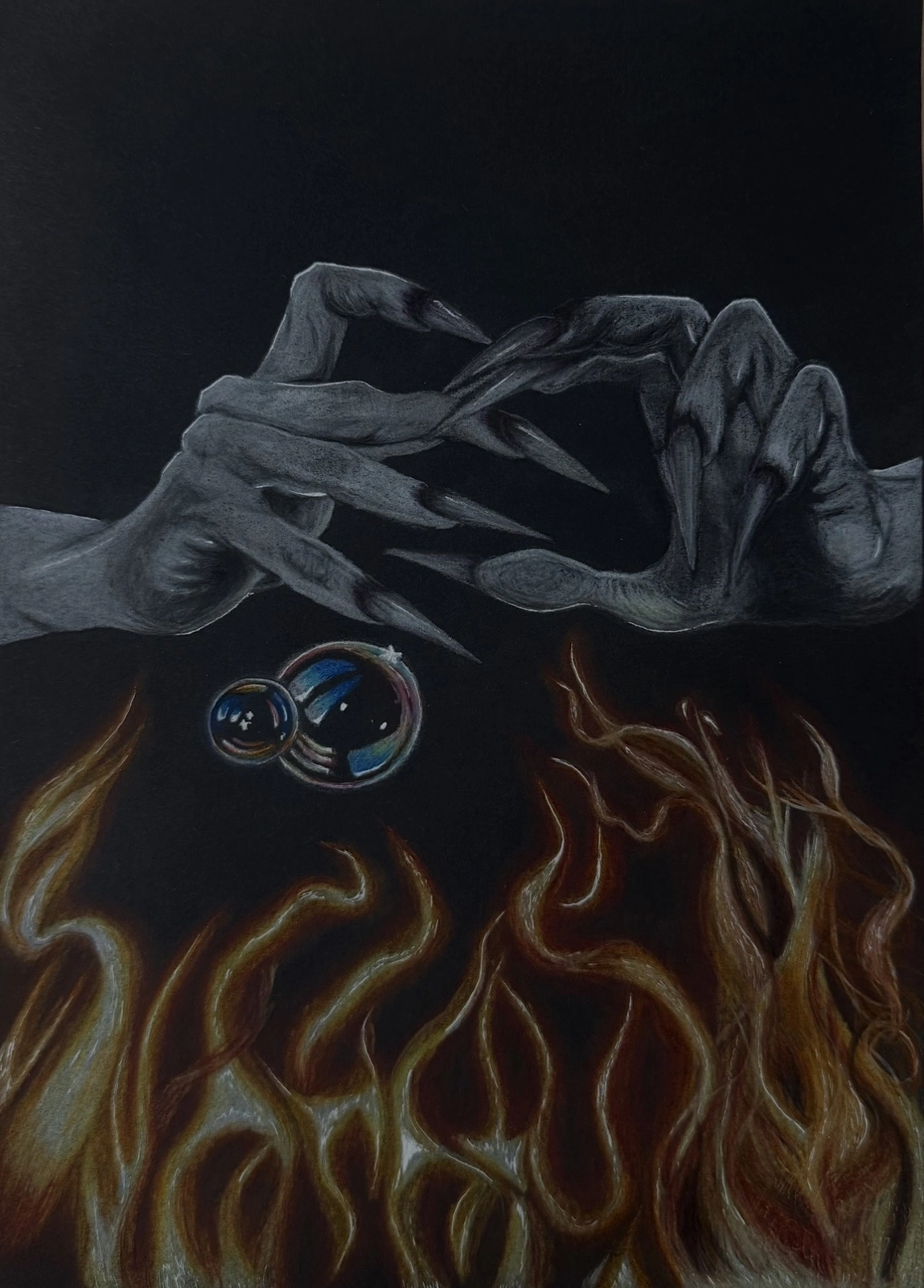 Depiction of darkness av Emilia Sandberg
