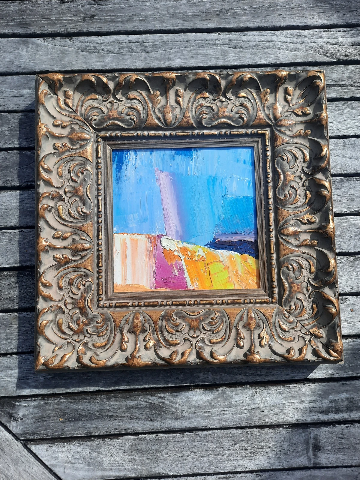 Oljemålning Wind av Ylva Olofsson