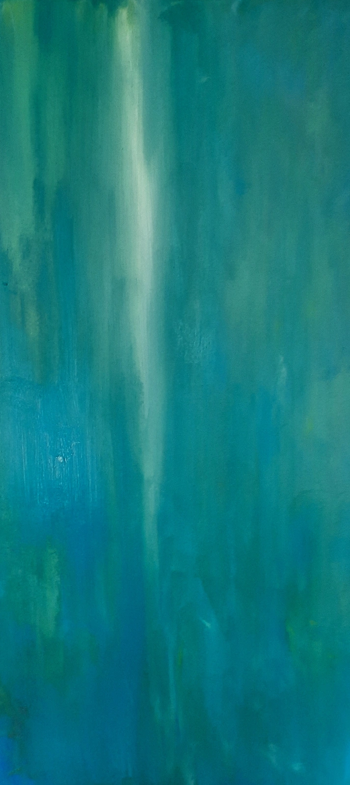 Akrylmålning Turquoise av Ylva Olofsson