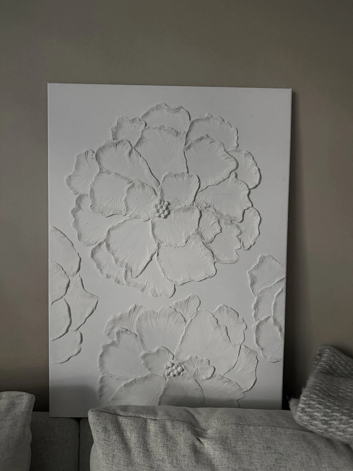 Spackel tavla blommor av Moa Carlsson