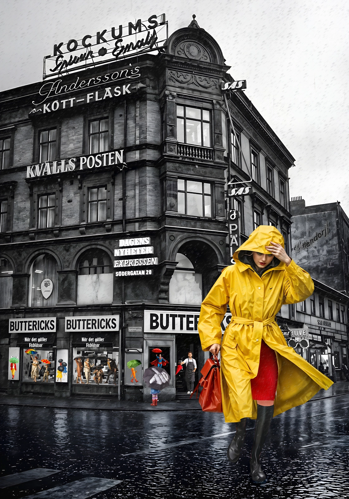 Rainy days are here again - Härliga regniga dagar av Jörgen Thornberg