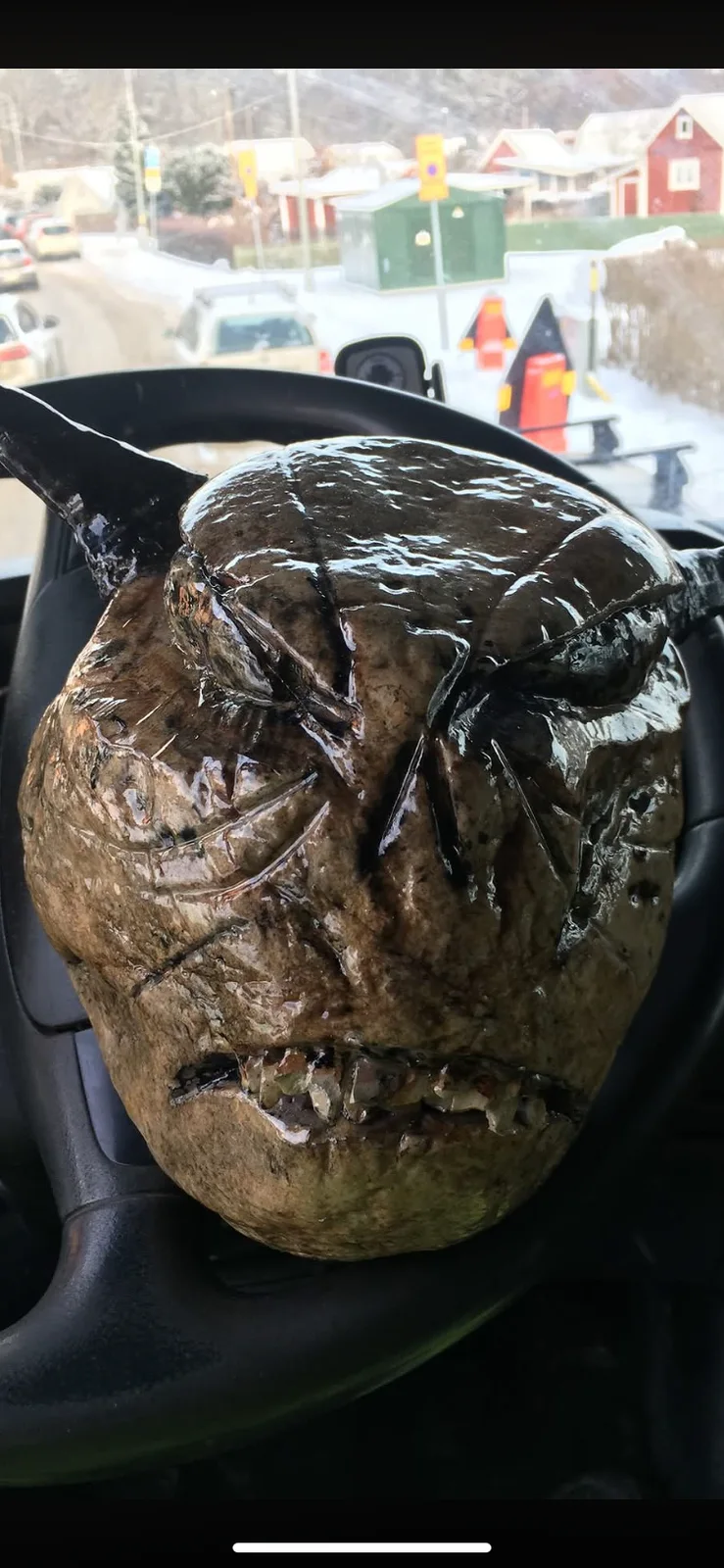 Skulptur Trädgårdsvakter av Peter Olsson