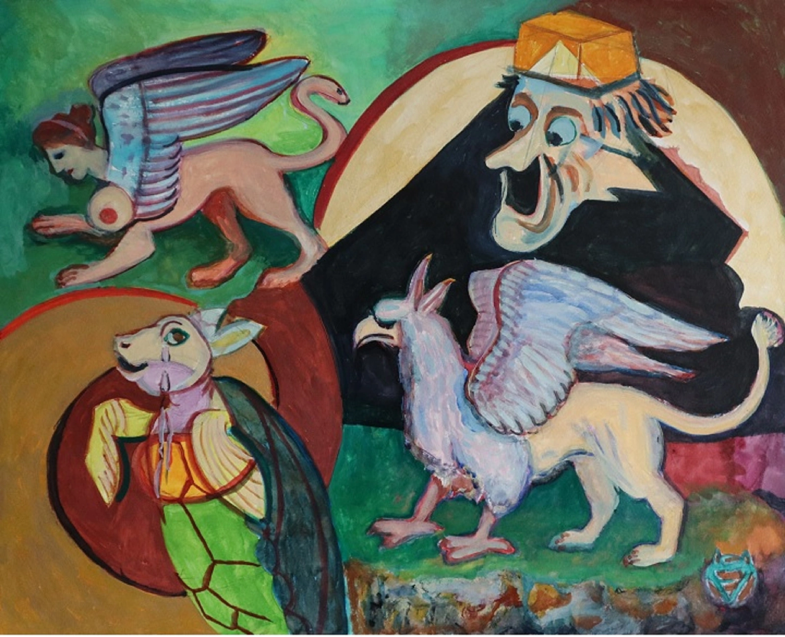 162 ) Amor and Psyche av Victor Finnigan