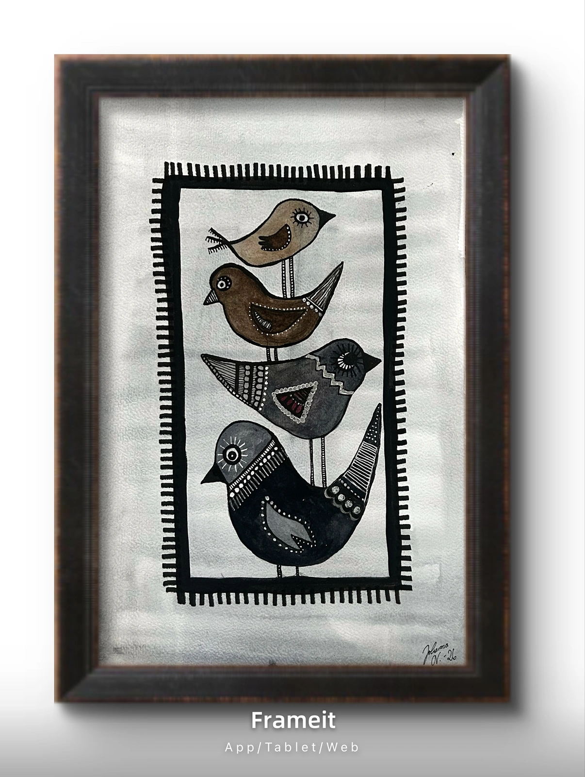 Four little birds av Johanna Norrgård
