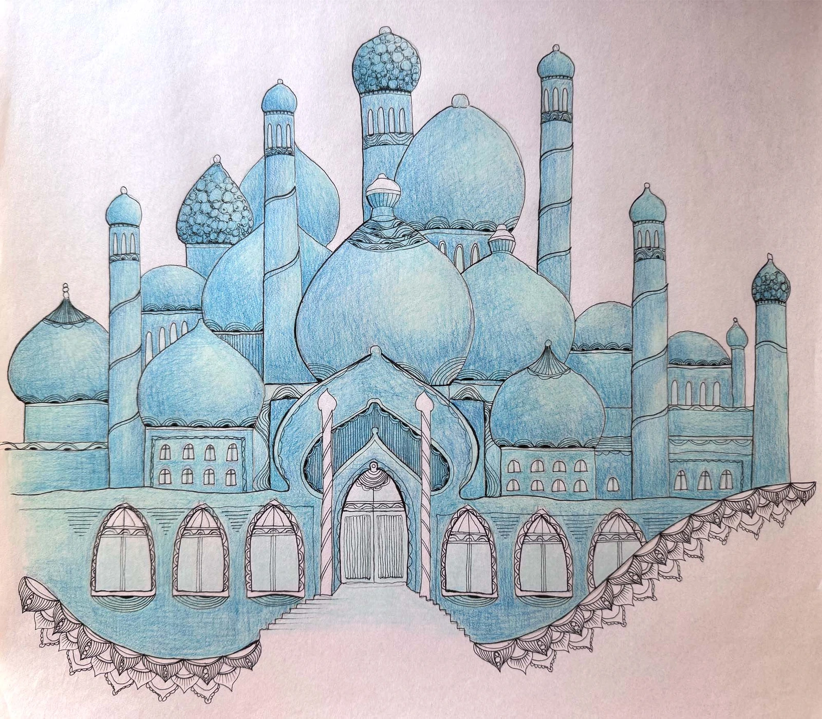 The blue city av Maria Bhardwaj