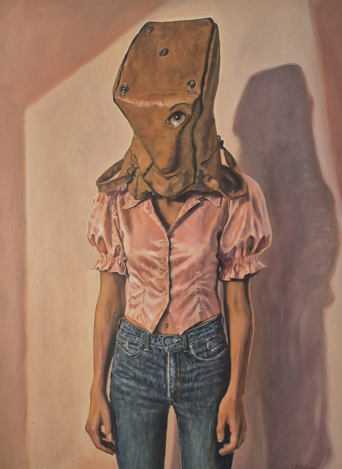 Oljemålning Figur 1 av Sofia Linder